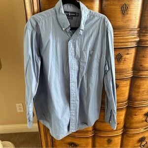 Men’s Ralph Lauren  Polo Long Sleeve Oxford Shirt XL Neck 16 1/2, 36/37